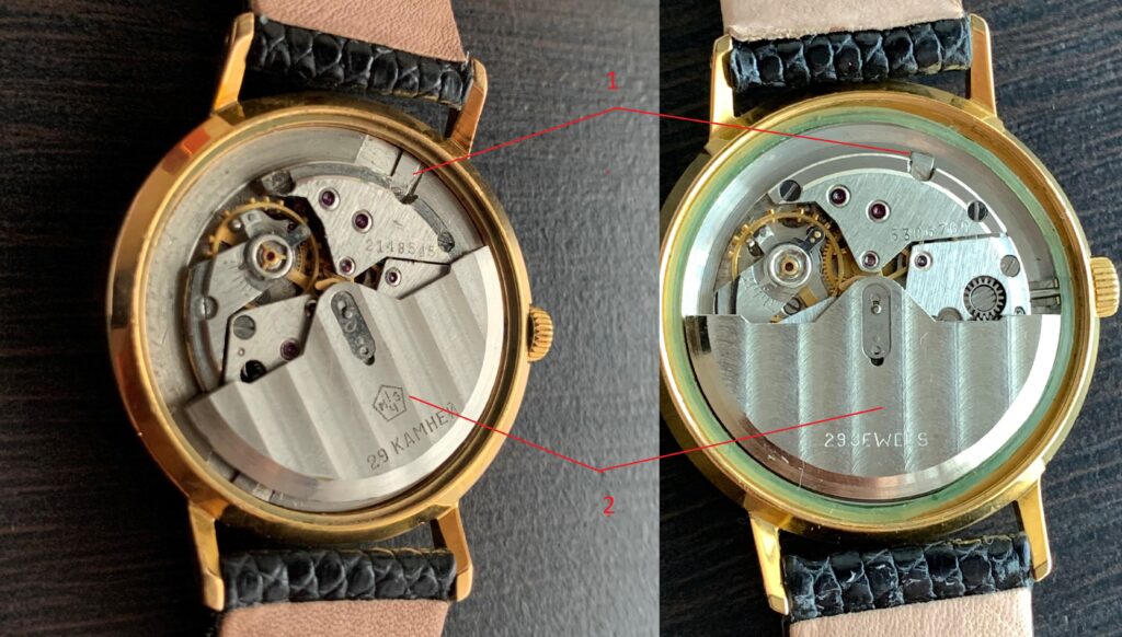 Deluxe_Kosmos movement comparison