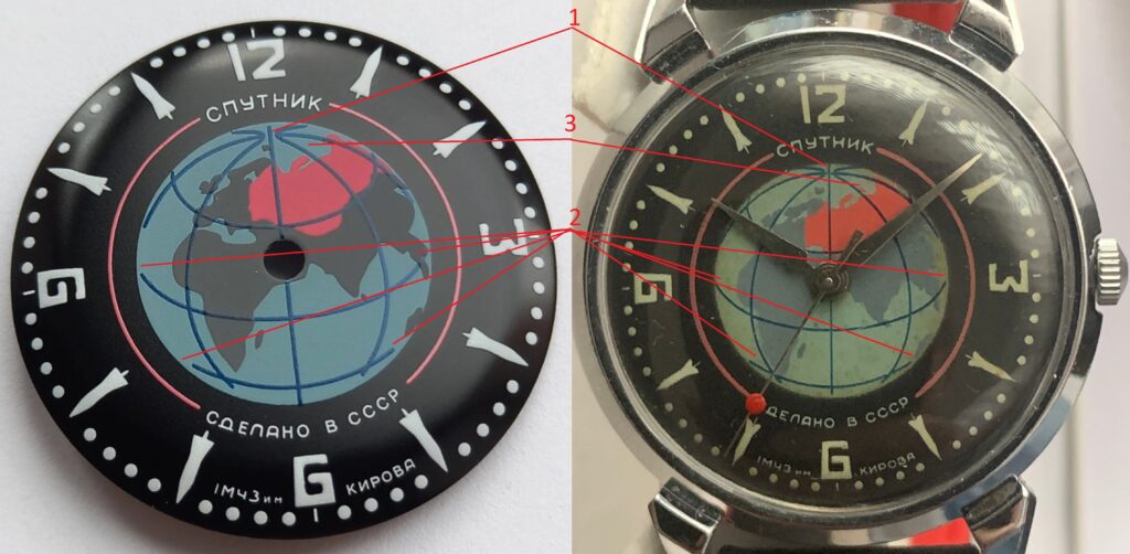 Identify Sputnik 1MChZ Black dial