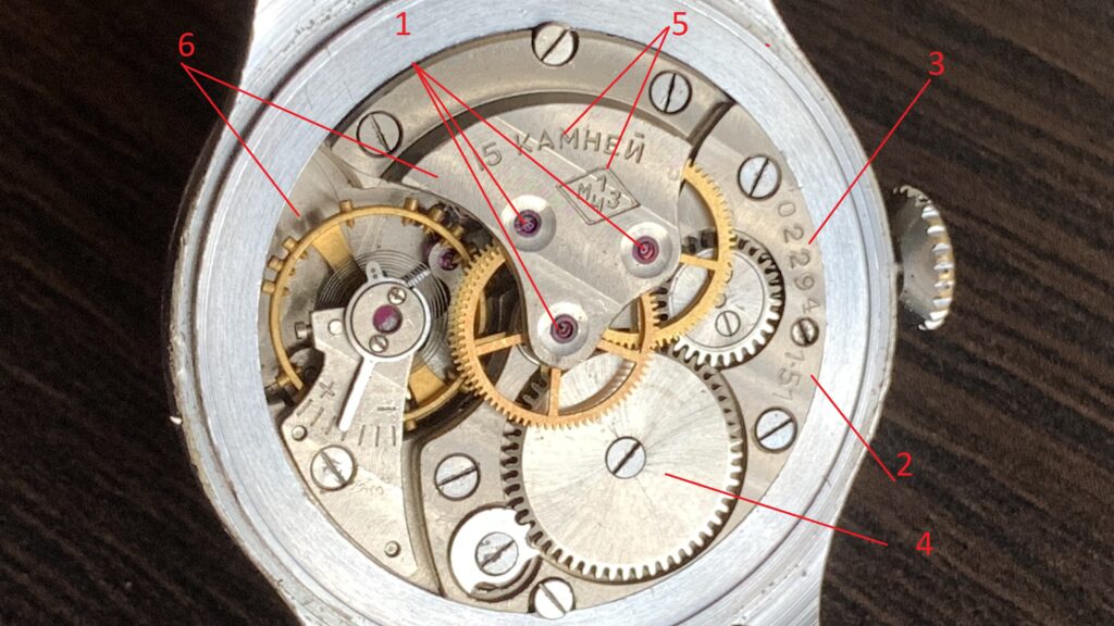 Identify Sturmanskie Gagarin Type 1 15j movement