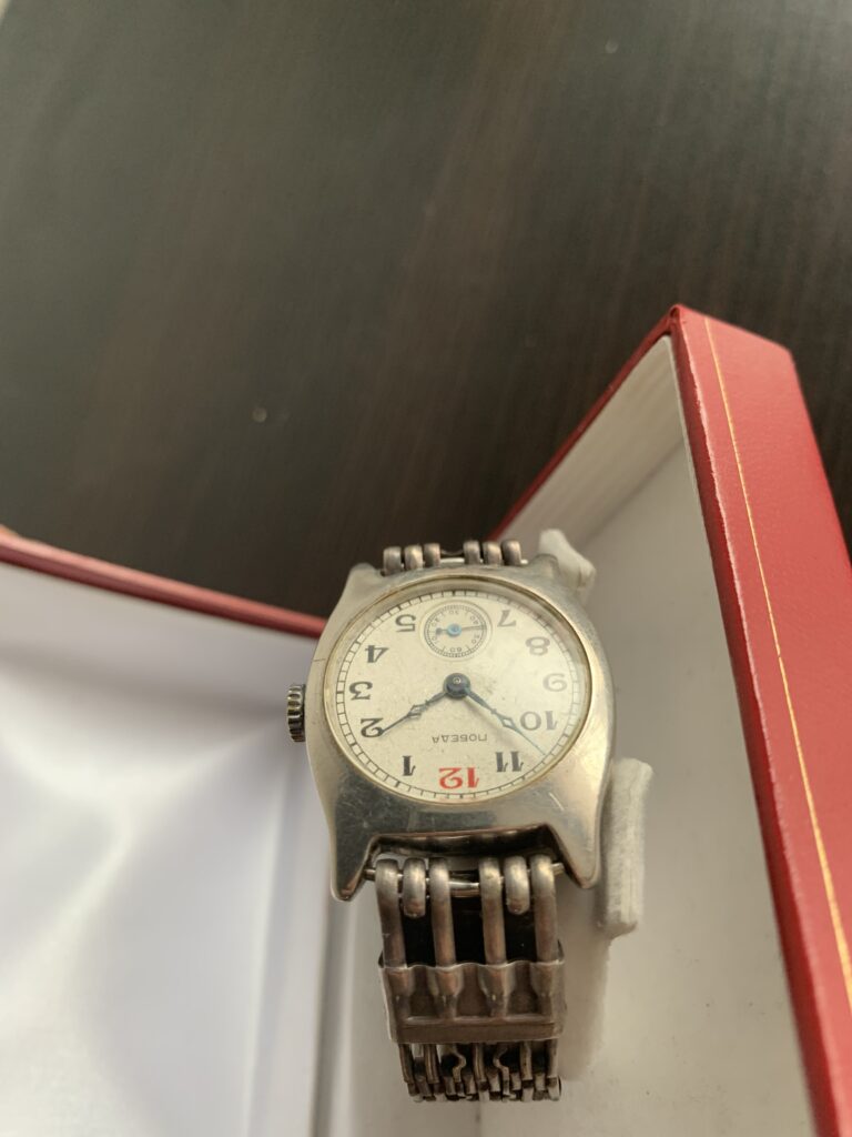 Silver case pobeda case up